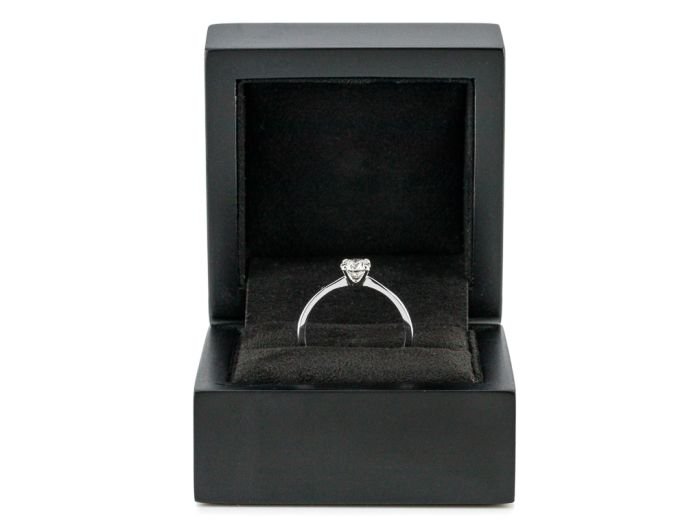 Diamond Solitaire 0.70ct 18ct White Gold Ring - Image 4