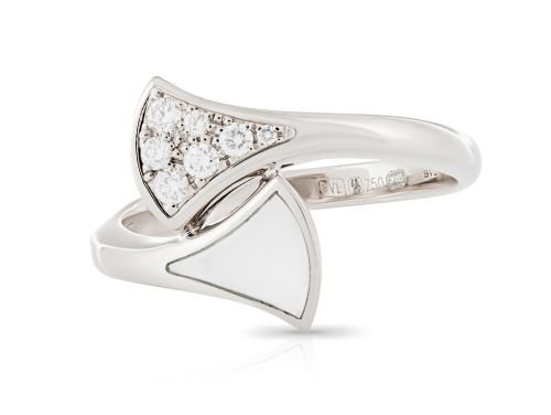 Bvlgari Divas’ Dream Diamond 18 ct White Gold Ring (1)