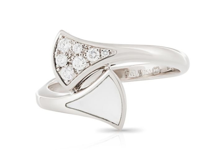 Bvlgari Divas’ Dream Diamond 18 ct White Gold Ring (1)