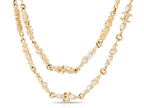 Chanel Crystal CC Necklace (4)