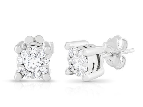 Diamond Stud Earrings (2)