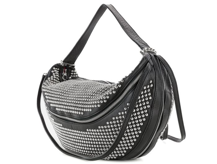 Christian Louboutin Studded Black Bag - Image 2