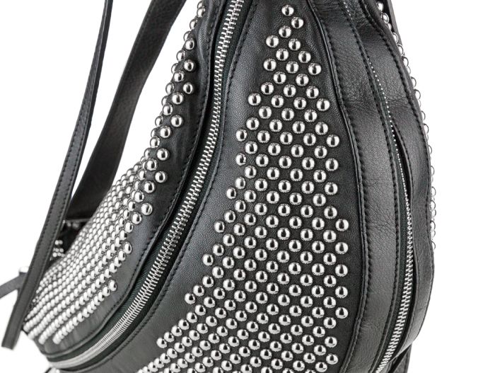 Christian Louboutin Studded Black Bag - Image 4
