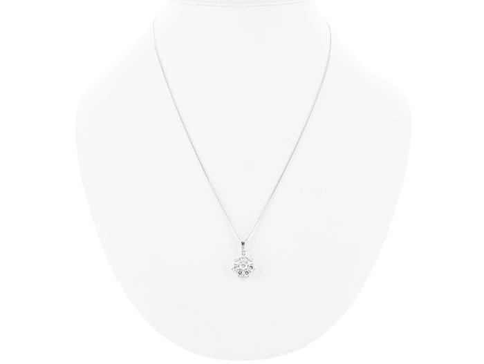Diamond Star Pendant on Chain (3)