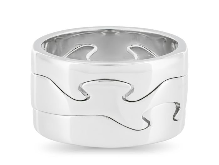Georg Jensen Fusion 18 ct White Gold Ring (1)