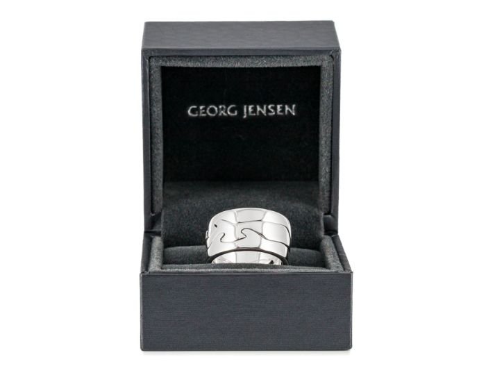 Georg Jensen Fusion 18 ct White Gold Ring (4)