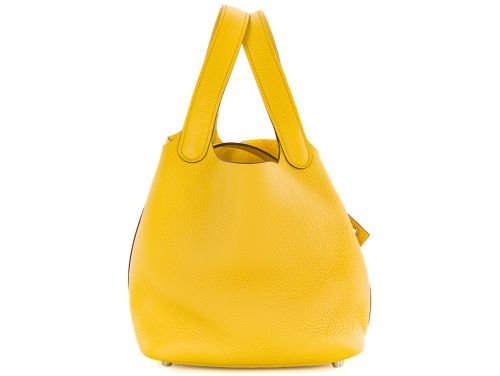 Hermès Picotin 18 Sun Clemence Bag (2)
