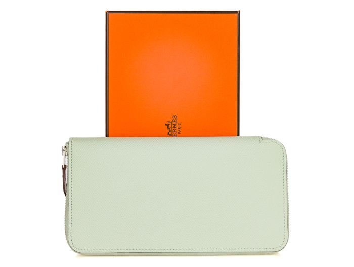 Hermes Silk'In Classique long wallet (1)