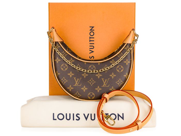 Louis Vuitton Brown Monogram Canvas Loop PM Bag - Image 6