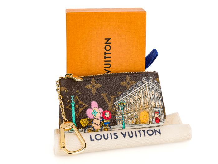 Louis Vuitton Christmas Animation Key Ring Pouch (1)