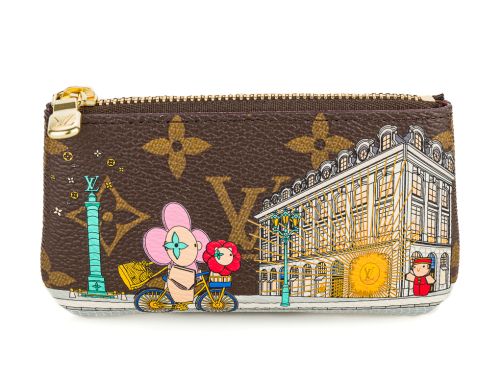 Louis Vuitton Christmas Animation Key Ring Pouch (2)