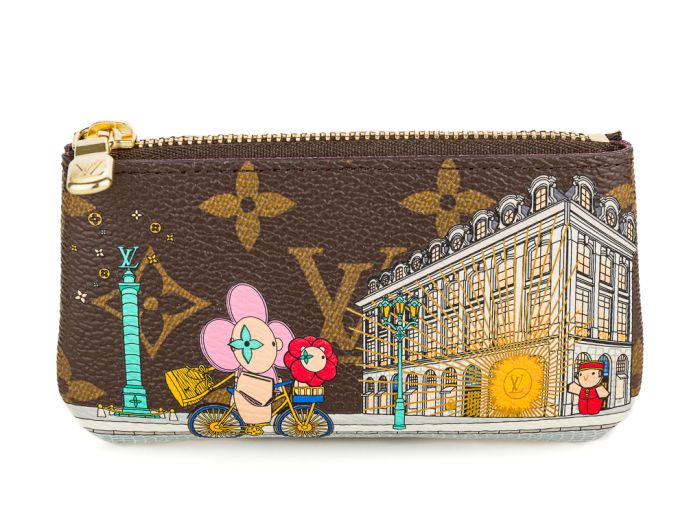 Louis Vuitton Christmas Animation Key Ring Pouch (2)