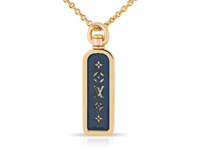 Louis Vuitton Les Gastons Small Tag 18ct Yellow Gold Necklace (1)