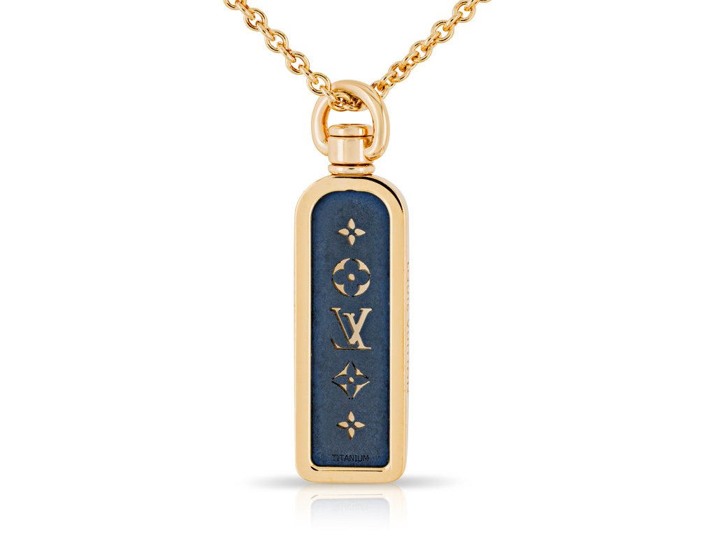 Louis Vuitton Les Gastons Small Tag 18ct Yellow Gold Necklace (1)