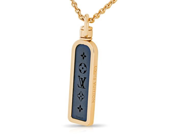Louis Vuitton Les Gastons Small Tag 18ct Yellow Gold Necklace - Image 2