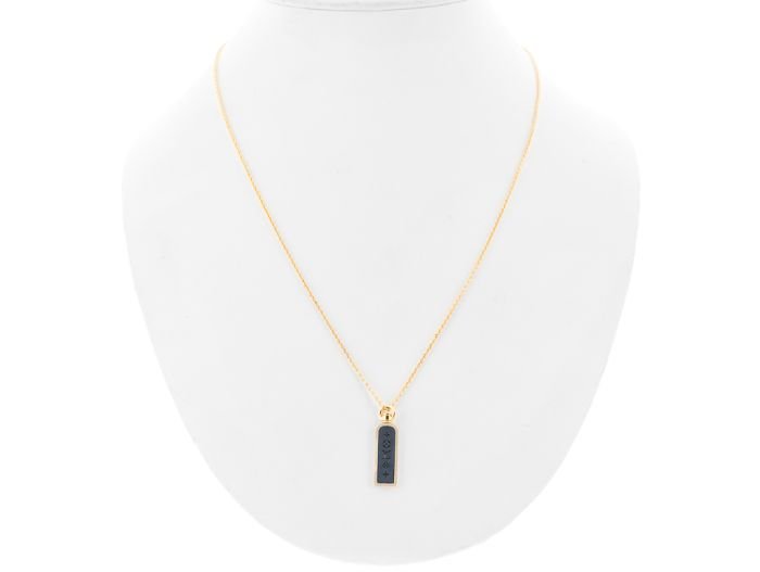 Louis Vuitton Les Gastons Small Tag 18ct Yellow Gold Necklace (3)