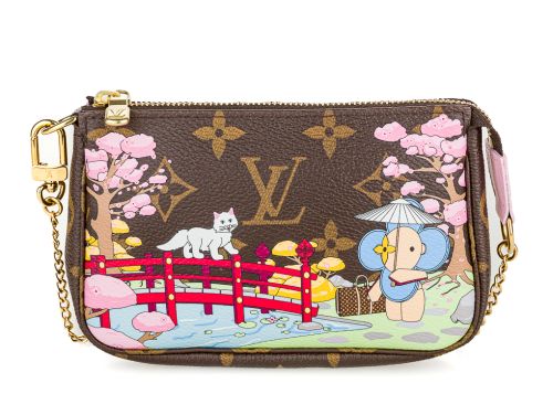 Louis Vuitton Limited Edition Christmas Japanese Monogram Pochette (2)