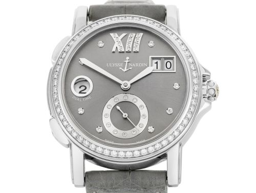 Ulysse Nardin Diamond Dual Time 37mm Watch (4)