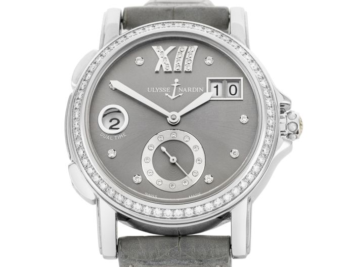 Ulysse Nardin Diamond Dual Time 37mm Watch (4)