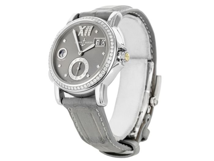 Ulysse Nardin Diamond Dual Time 37mm Watch - Image 2