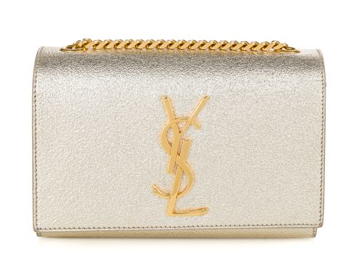 Yves Saint Laurent Kate Small Metallic Leather Bag (2)