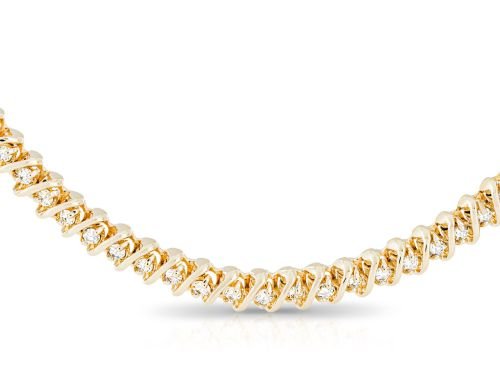 2.45ct Diamond Tennis Bracelet (2)