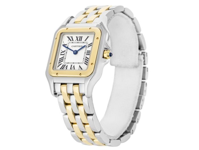 Cartier Panthère De Cartier 18ct Yellow Gold and Steel 27mm Watch - Image 2
