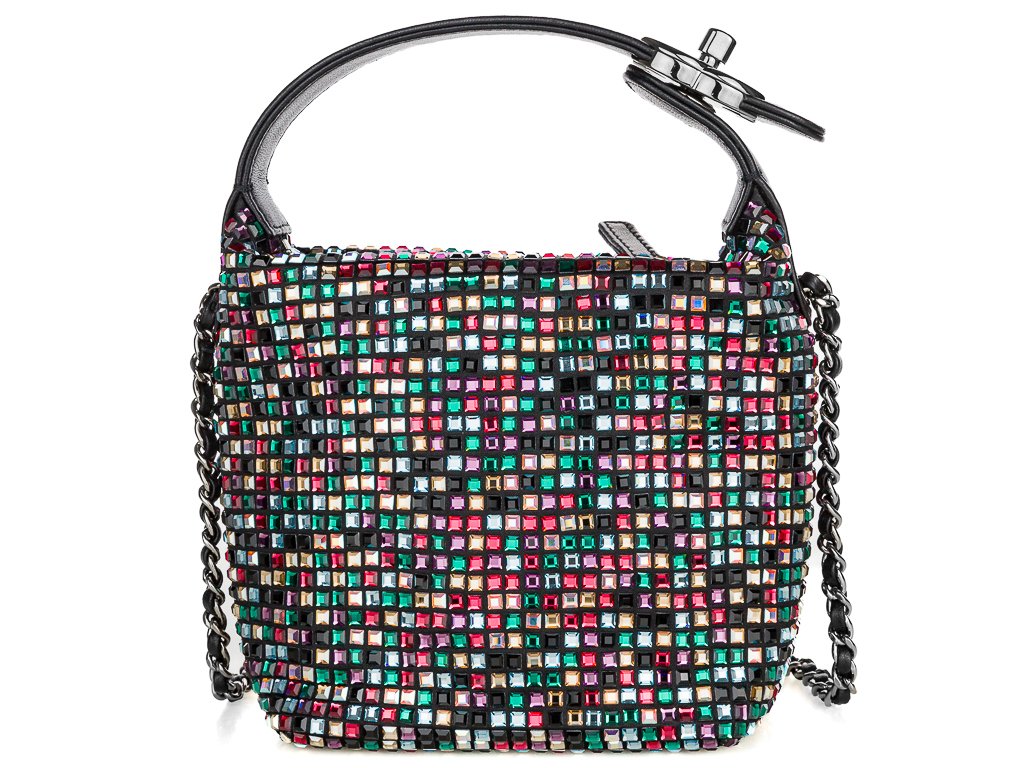Chanel Perfect Mee Swarovski Multicolour Hobo Bag (2)