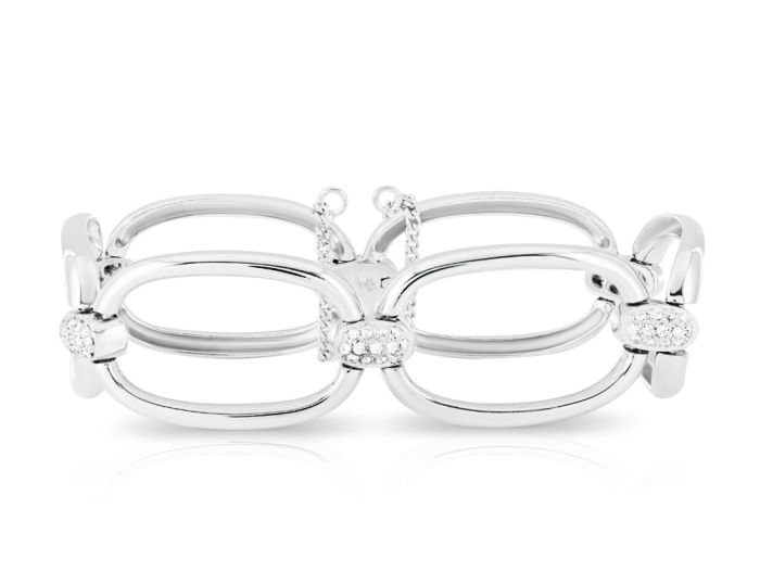 Diamond 0.78 ct Oval Link Bracelet (1)