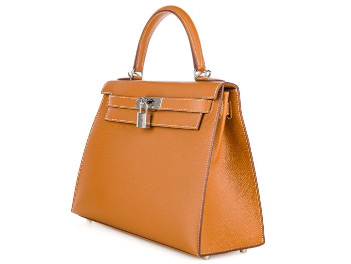 Hermes Kelly II Sellier Epsom 28cm Gold Bag - Image 2