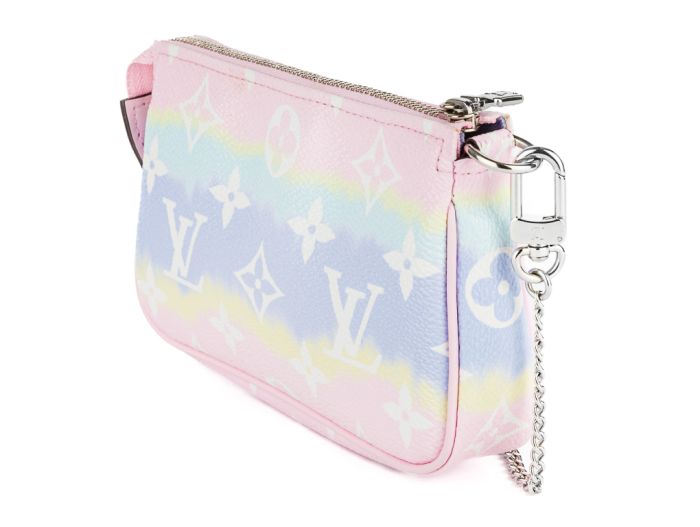 Louis Vuitton Escale Multicolor Mini Monogram Canvas Pochette - Image 3