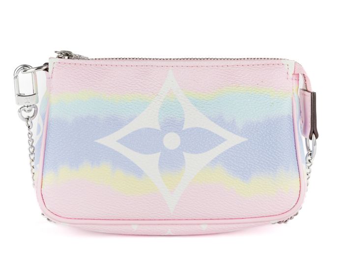 Louis Vuitton Escale Multicolor Mini Monogram Canvas Pochette - Image 4
