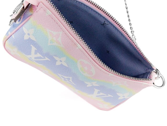 Louis Vuitton Escale Multicolor Mini Monogram Canvas Pochette - Image 2