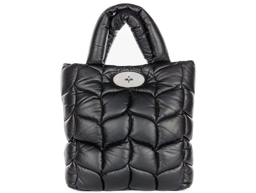 Mulberry Black Leather Big Softie Tote Bag (2)