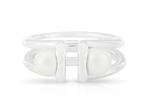 Tiffany & Co Double Pearl Ring (1)