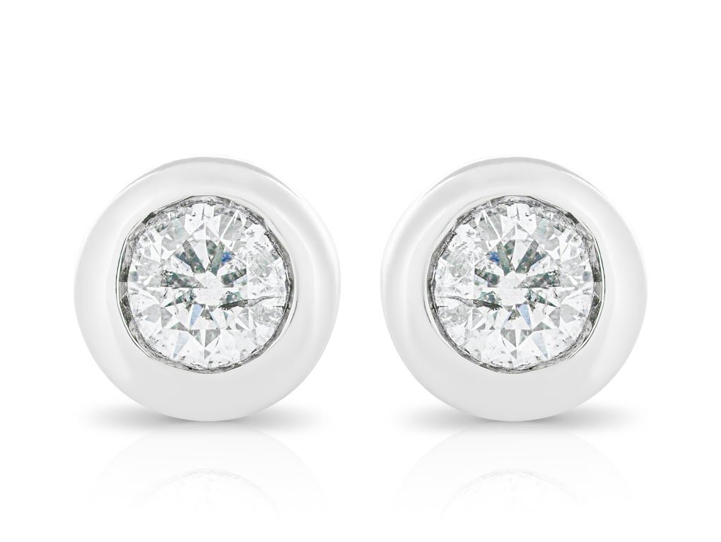 0.50ct Diamond Stud Earrings (1)
