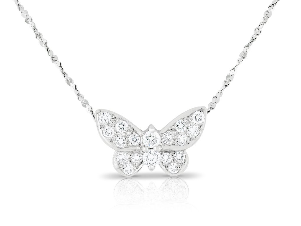 1.04ct Diamond Butterfly Necklace (1)