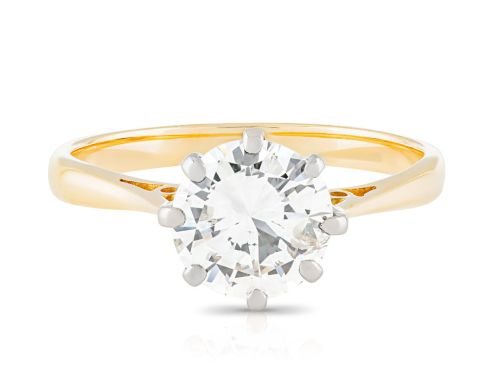 1.50ct Brilliant Round Solitaire Diamond Ring (1)