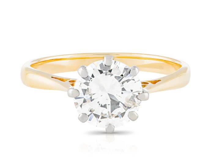 1.50ct Brilliant Round Solitaire Diamond Ring (1)