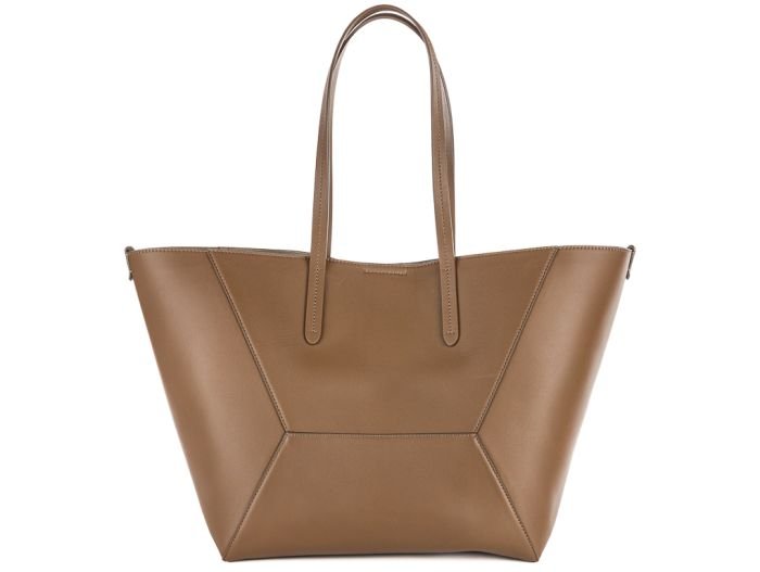 Brunello Cucinelli Brown BC Duo Calfskin Monili Bag - Image 4