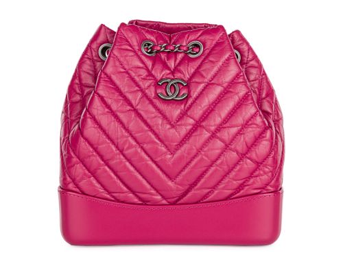Chanel Gabrielle Gabby Small Bucket Backpack Bag