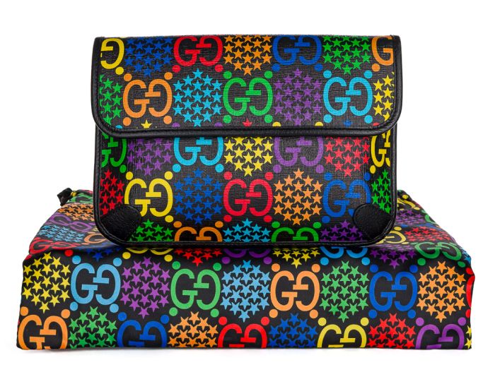 Gucci Multicolour GG Supreme Psychedelic Belt Bag - Image 6