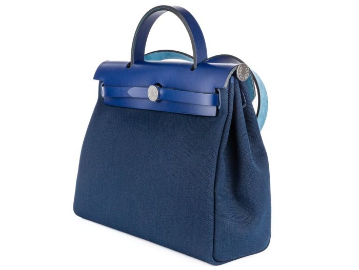 Hermes Blue Herbag 31 Bag - Image 2