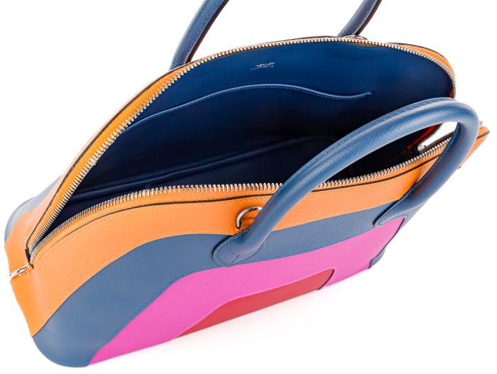 Hermes Bolide 1923 30 Sunset Rainbow Epsom Bag - Image 2