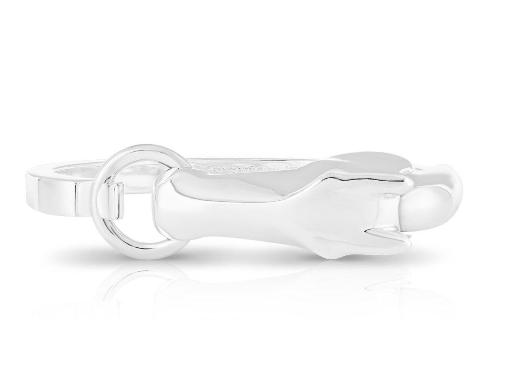 Hermès Galop Silver Small Bracelet (2)