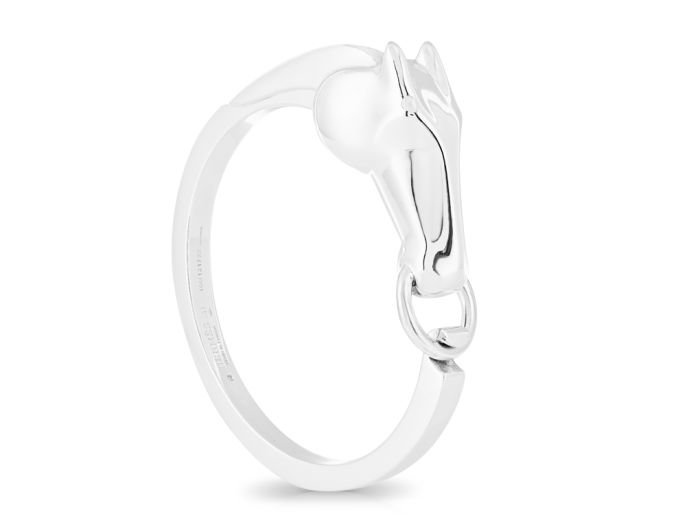 Hermès Galop Silver Small Bracelet - Image 2