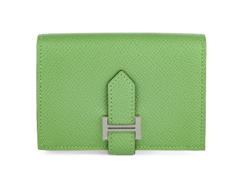 Hermes Light Green Bearn Wallet