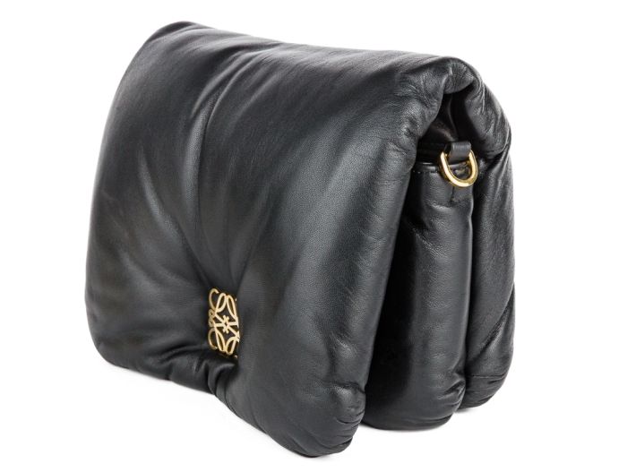 Loewe Medium Goya Puffer Black Bag - Image 2