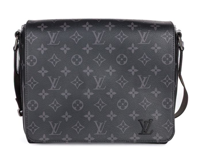 Louis Vuitton Black District PM Messenger Bag