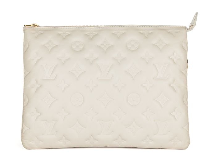 Louis Vuitton Coussin Cream Monogram Embossed -Lambskin PM Bag - Image 5